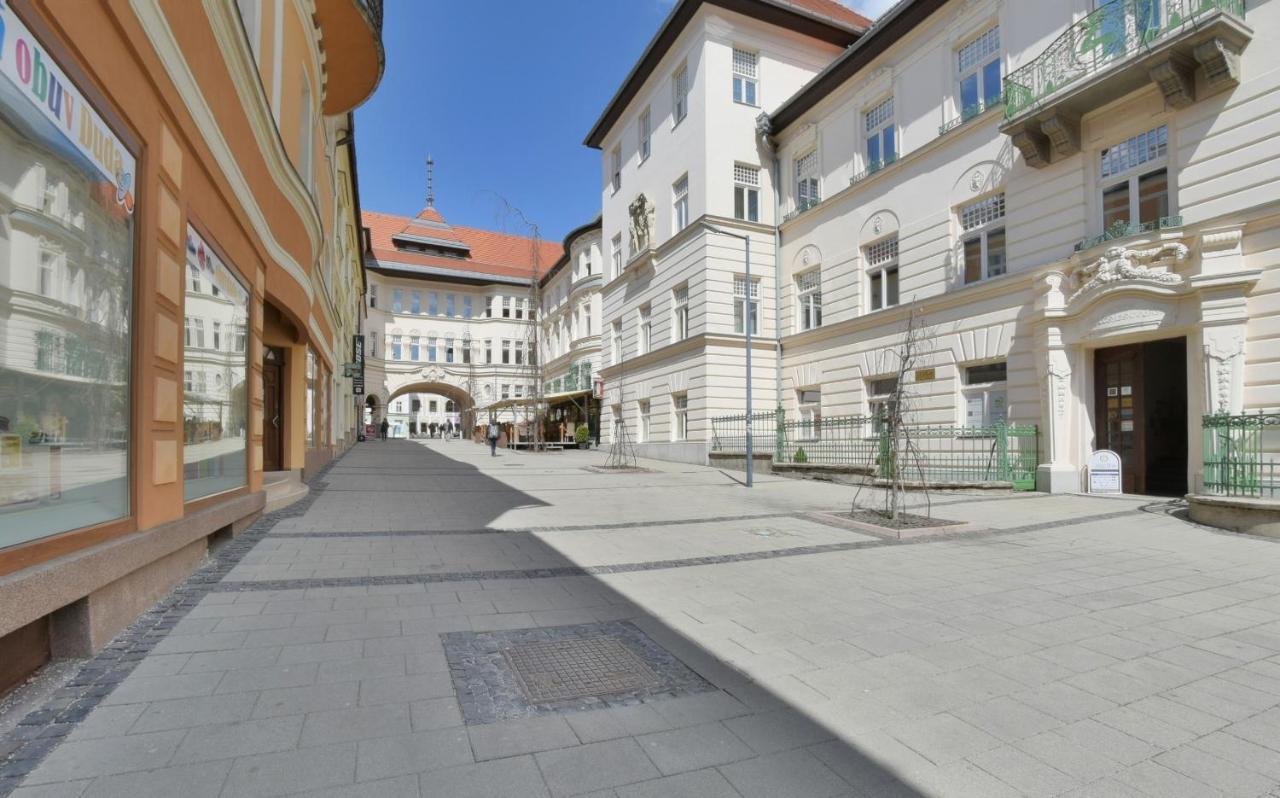 Big 75M2 Next To Opera Building In Direct Centrum, Air-Conditioned, Balcony, 24H Self Checking Banská Bystrica Esterno foto